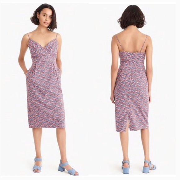 J. Crew summer party dress in Liberty of London fabric - Picture 2 of 12